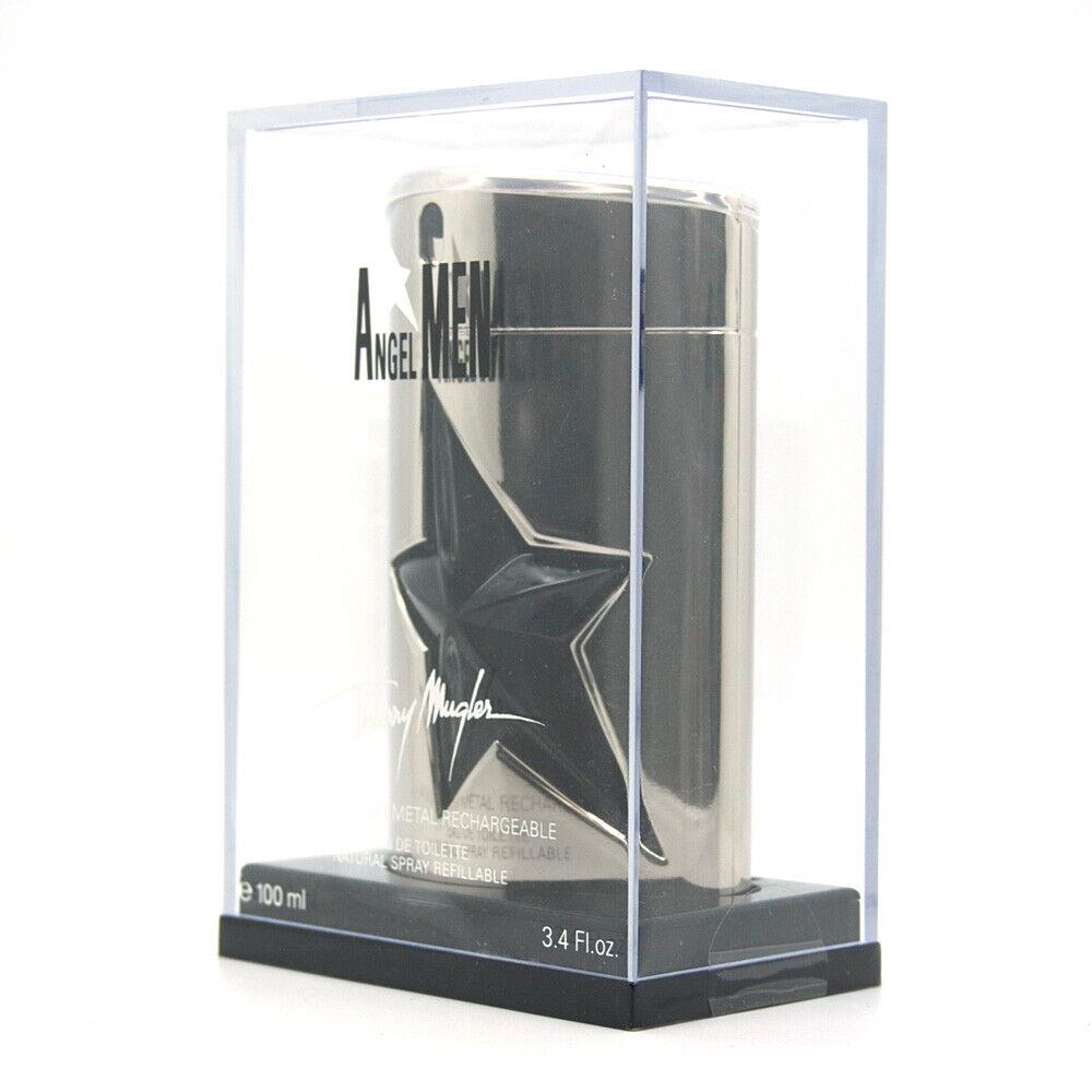 Angel Men by Thierry Mugler 3.4 oz 100 ml Eau De Toilette Refillable Metal Men