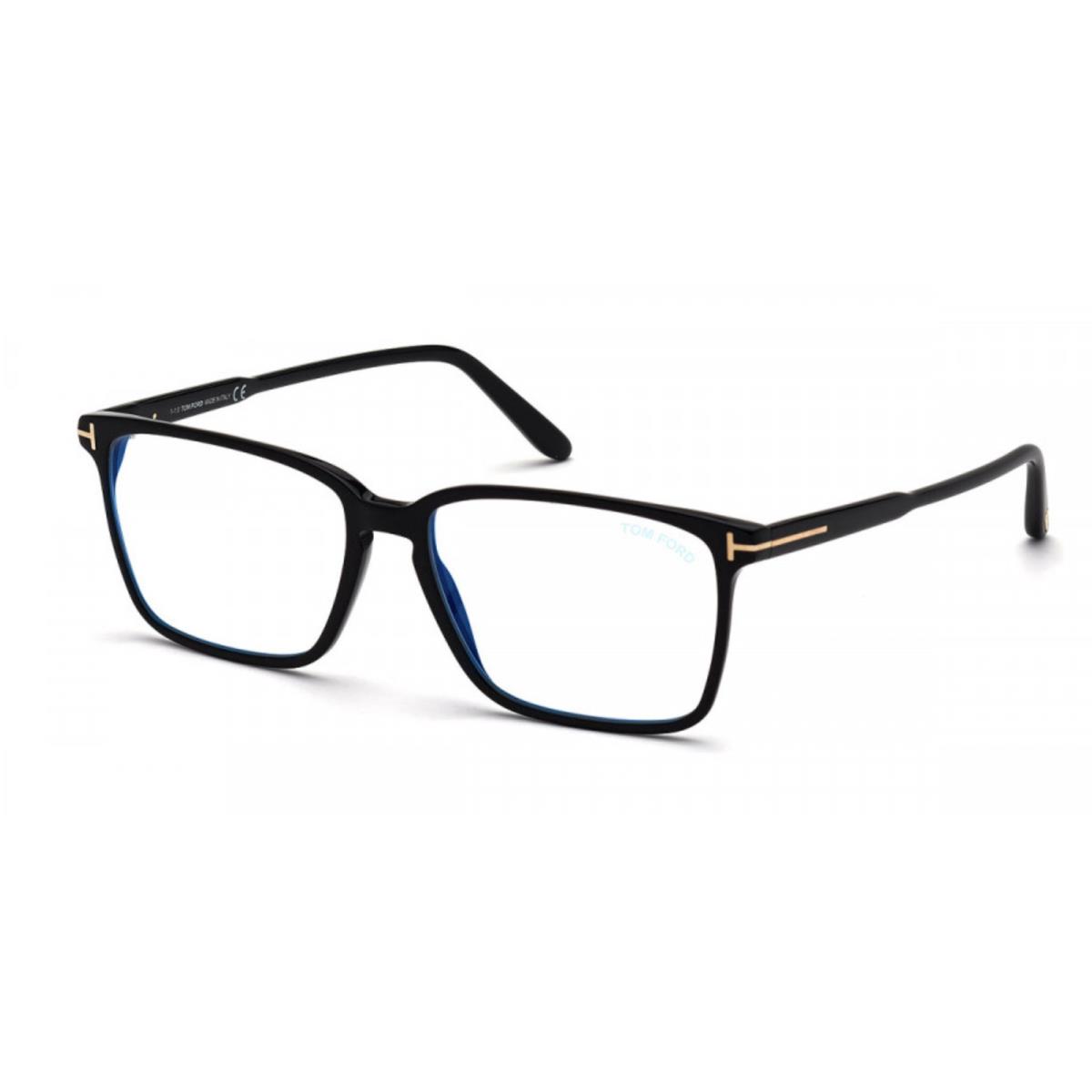 Tom Ford Rx Eyeglasses FT5696-B 001 Black W/demo Lens 56mm