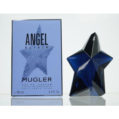 Mugler Angel Elixir For Women Eau de Parfum Refillable Spray 3.3 oz