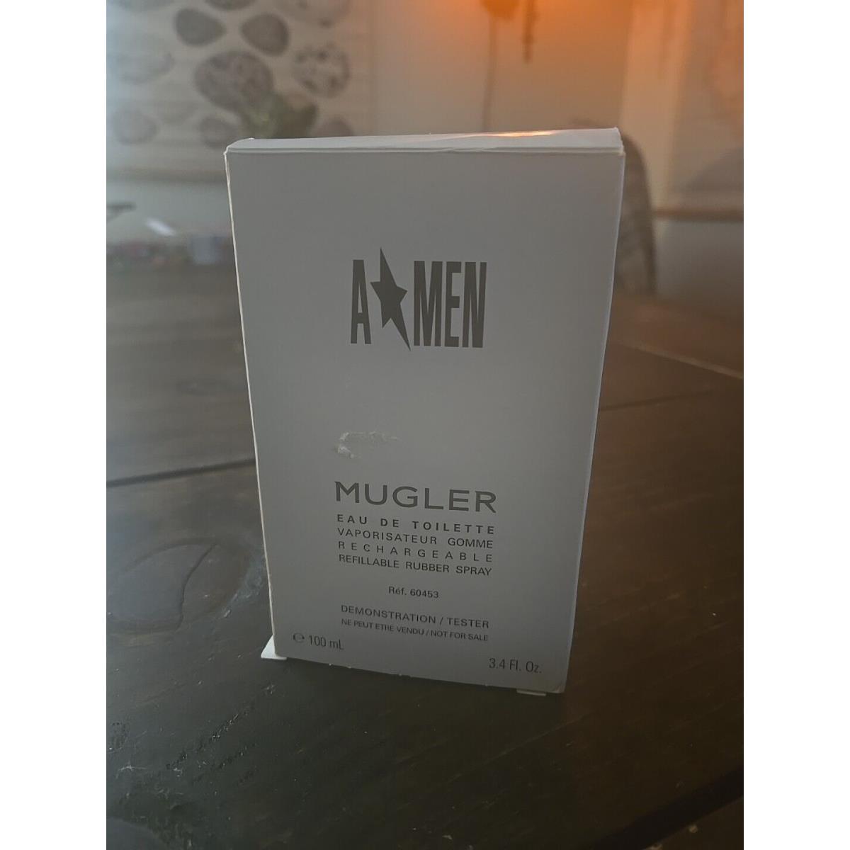 Thierry Mugler Angel Refillable 3.4 fl oz Men`s Edt. Very Old. Rare Batch