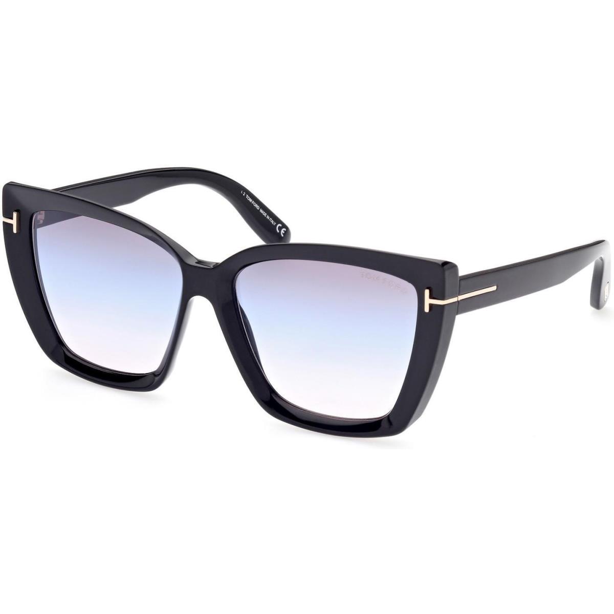 Tom Ford FT 0920 Sunglasses 01B Shiny Black