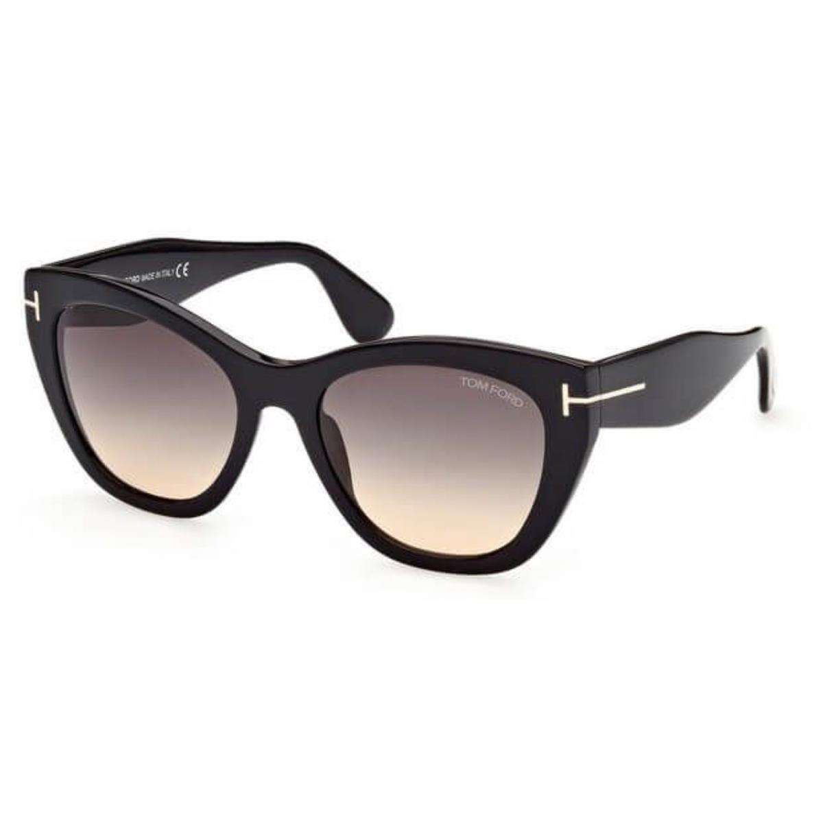 Tom Ford Sven Sunglasses FT0940-01B Black w/ Smoke Lens 56mm