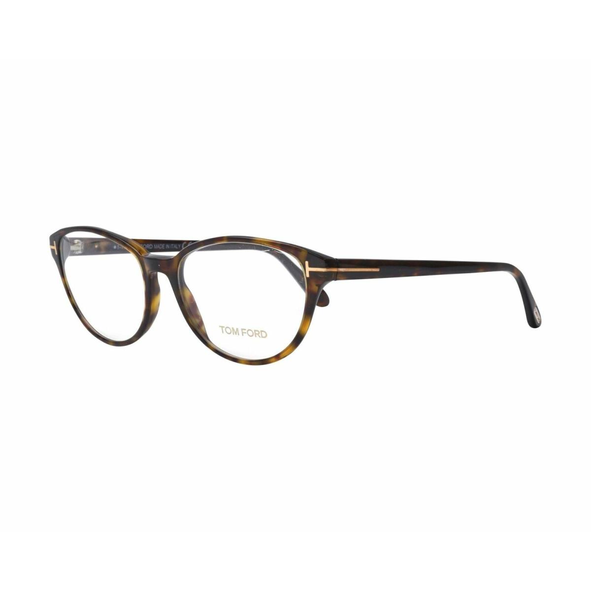 Tom Ford Eyewear FT5422 052 53MM Havana Designer Eyeglasses Optical Frames - Frame: Havana