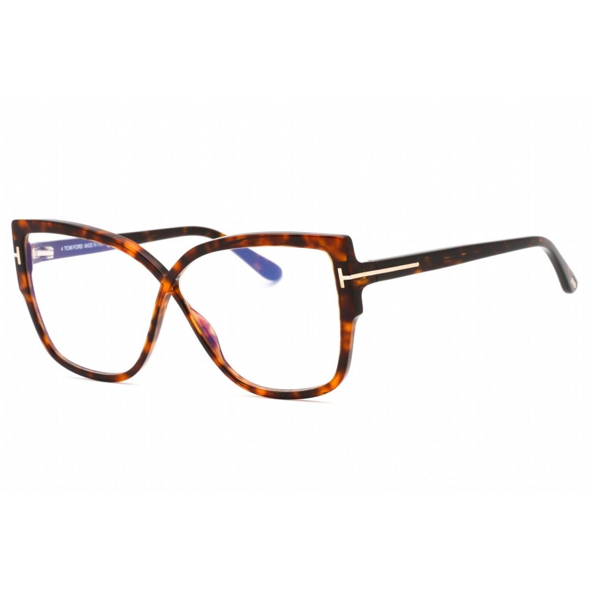 Tom Ford TF5828B-052-60 Eyeglasses Size 60mm 7mm 135mm Havana Women