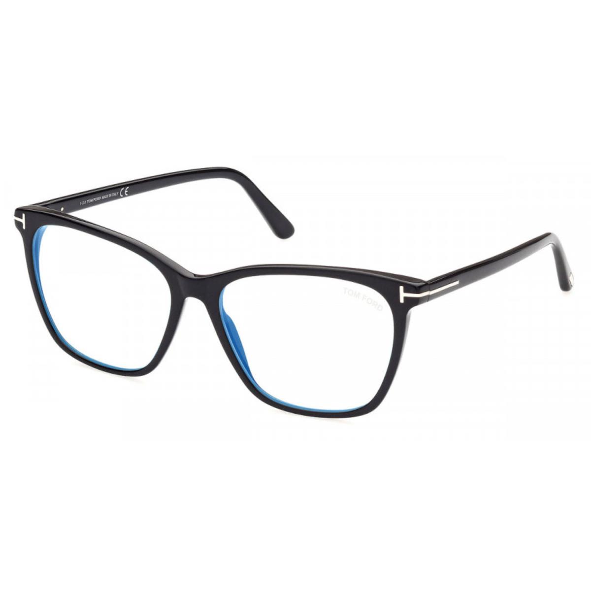 Tom Ford Rx Eyeglasses T5762-B 001 Black W/demo Lens 55mm