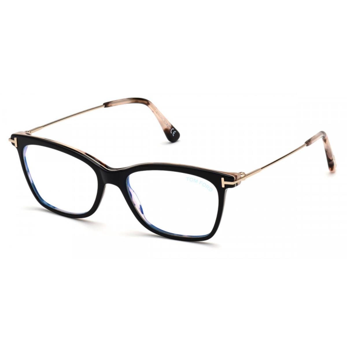 Tom Ford Rx Eyeglasses FT 5712 -B 005 Vintage Pink Havana 52mm - Frame: Shiny Vintage Pink Havana