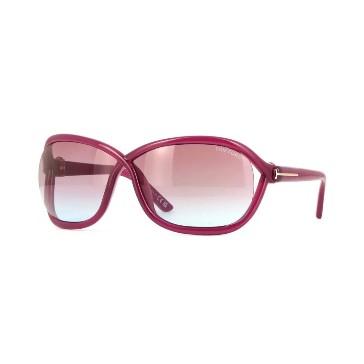 Tom Ford Fernanda FT 1069 Burgundy/light Pink Shaded 83Z Sunglasses