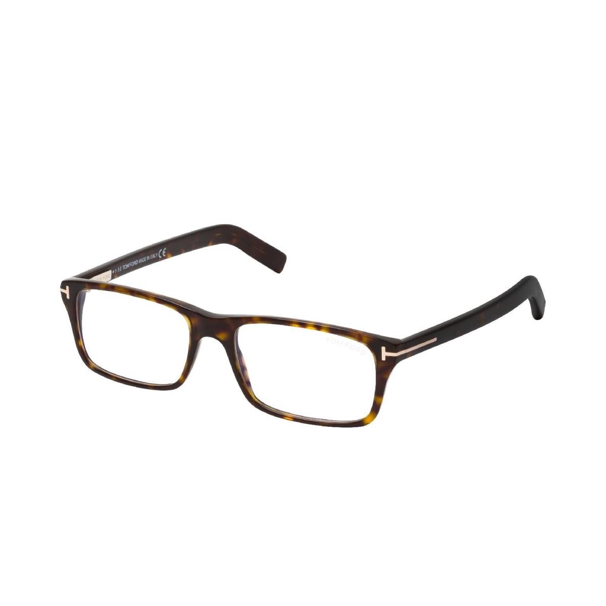 Tom Ford FT5663-B 052 55 Blue Light Block Men`s Eyeglasses