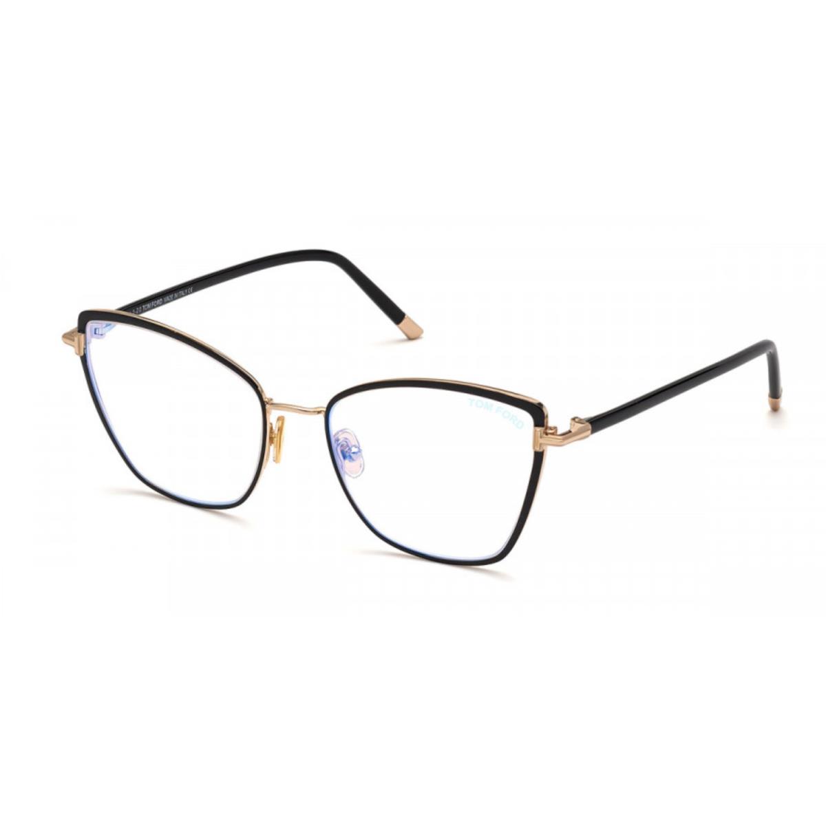 Tom Ford Rx Eyeglasses FT 5740-B 001 Gold/black W/demo Lens 54mm