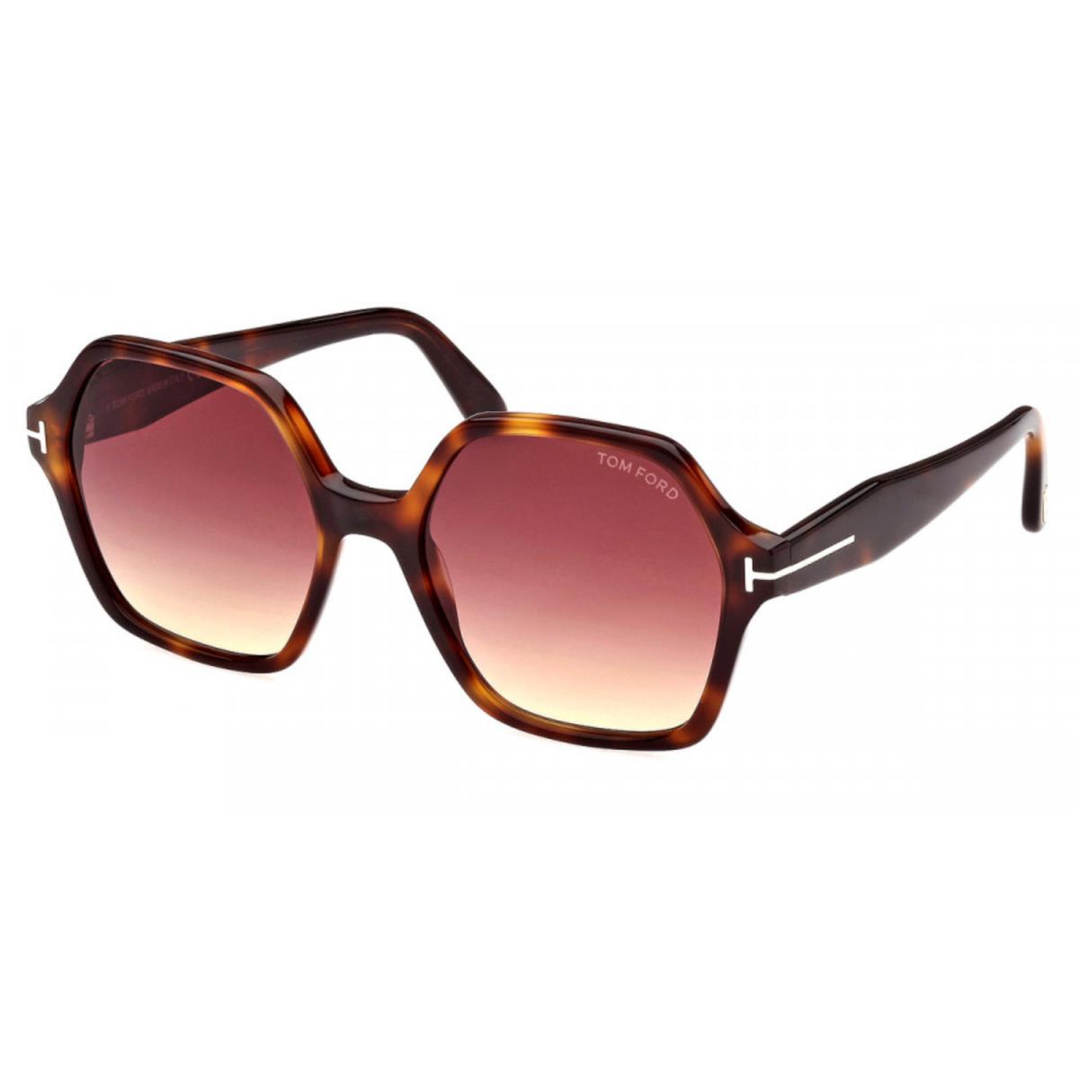 Tom Ford Sven Sunglasses FT1032-53Z Havana W/ Rose Lens 56mm