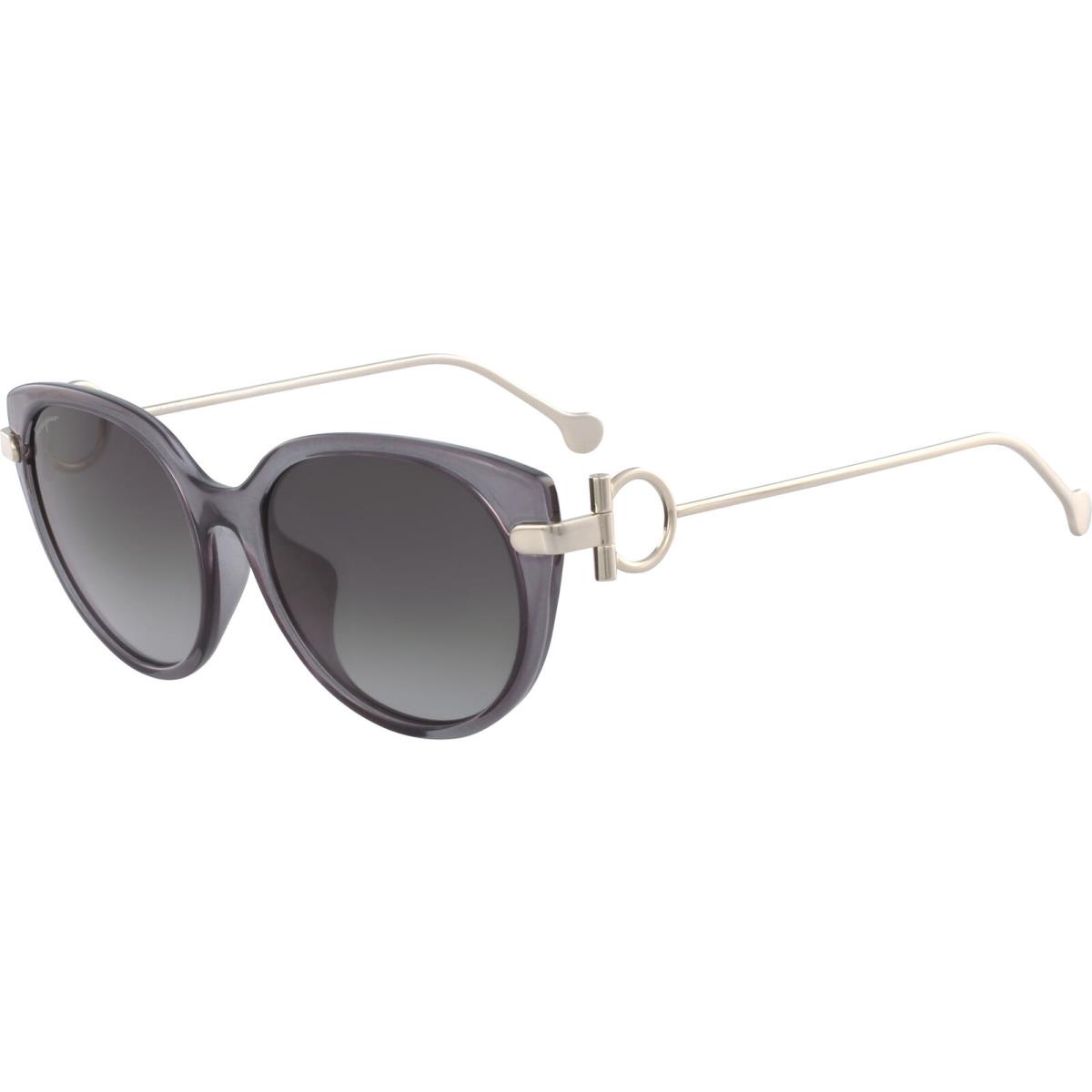 Salvatore Ferragamo Women`s Cat Eye Sunglasses - SF919SA - Italy Grey/Grey (057)