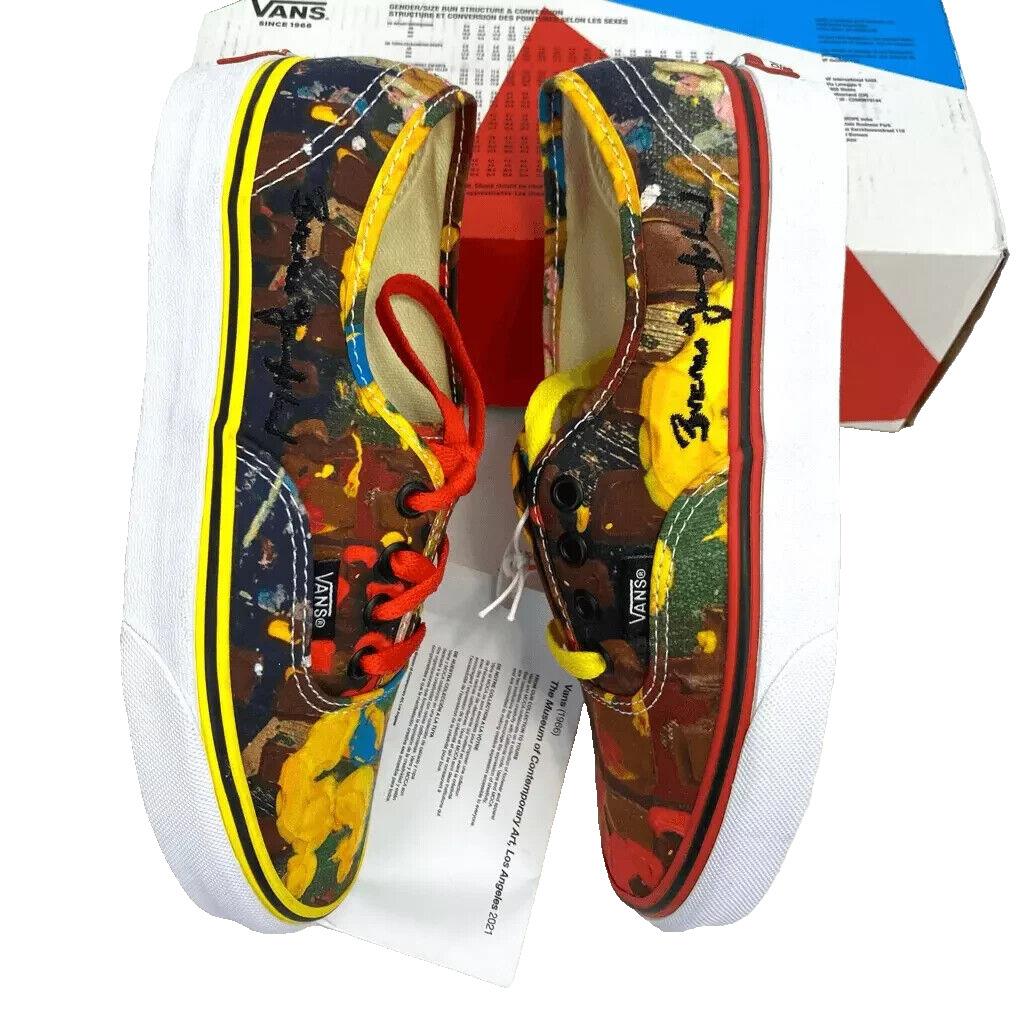 Vans X Moca Brenna Youngblood Size: 6 Women Sneakers Red Yellow Ltd - Multicolor, Exterior: Multicolor