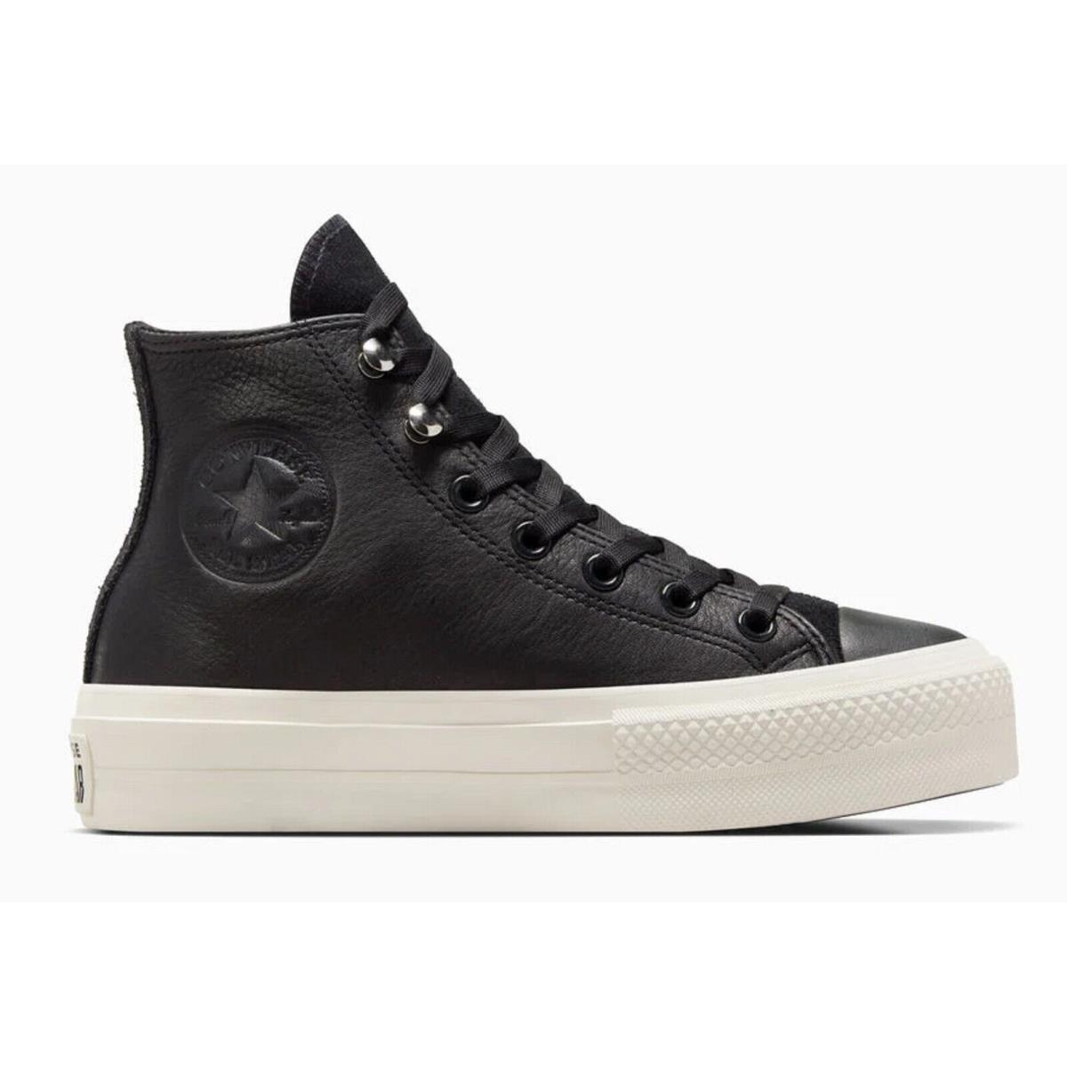 Converse Women`s Chuck Taylor All Star Lift Platform Water Resistant Leather