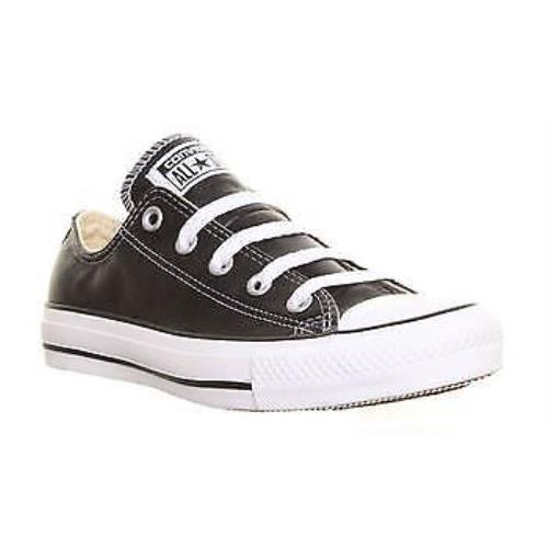 Converse 132174 Ct As Leather Ox Black Mens Sneaker In Black Size US 6 - 13 BLACK