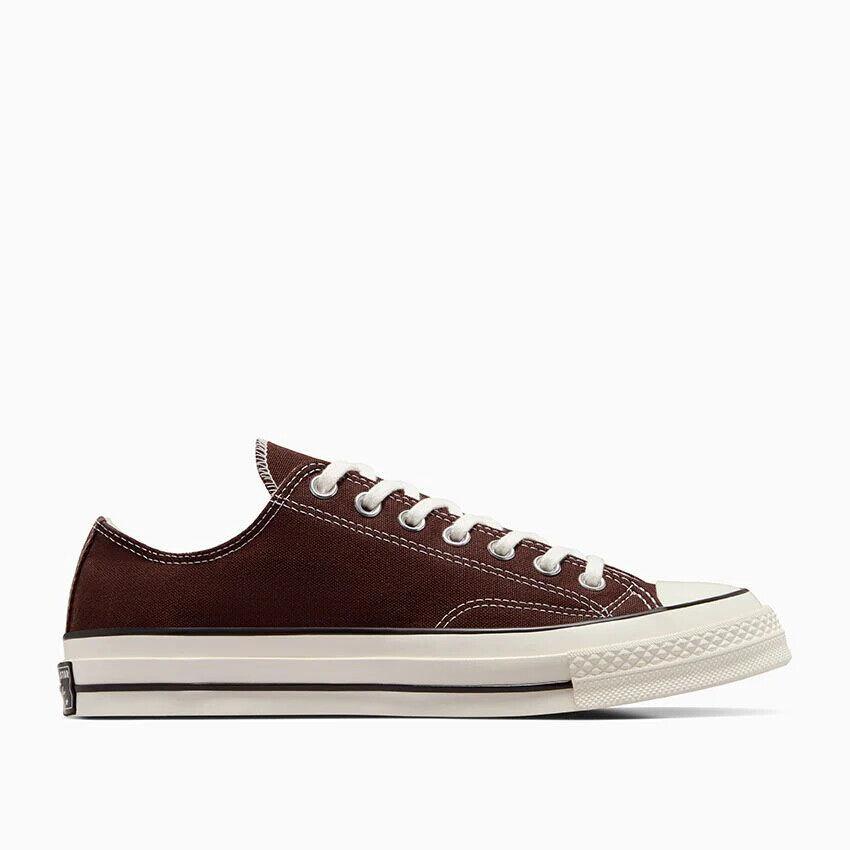 Converse Men`s - Chuck 70 Low Top Dark Chocolat Ox Sneakers A08189C