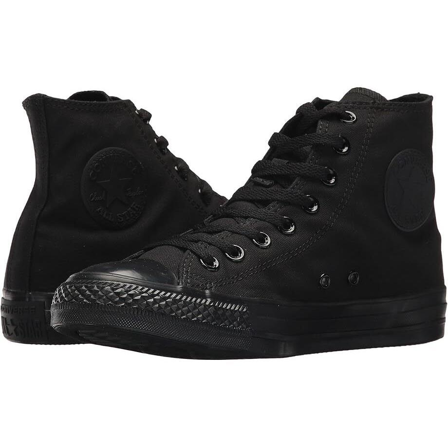 Unisex Converse Chuck Taylor All Star Hi Top Shoe M3310 Black Monochrome