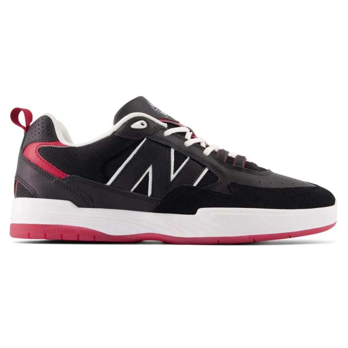 w New Balance Numeric Tiago Lemos NM808-BRD Black / Red Skate Shoes - Black / Red