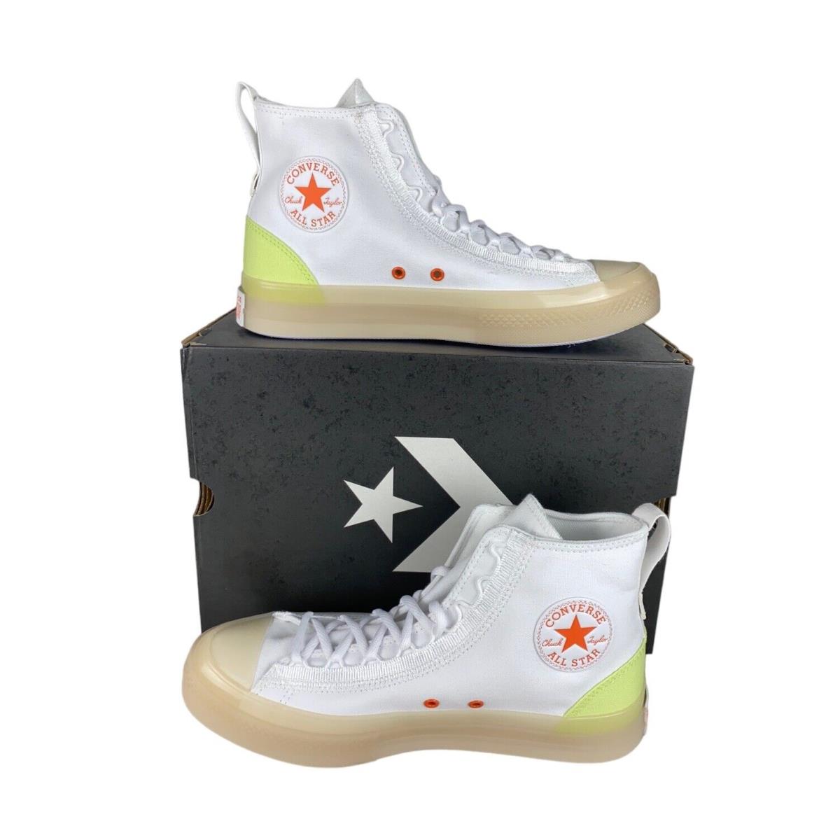 Converse Chuck Taylor All Star CX Explore 2 Hi White Citron Mens 9 A10261C