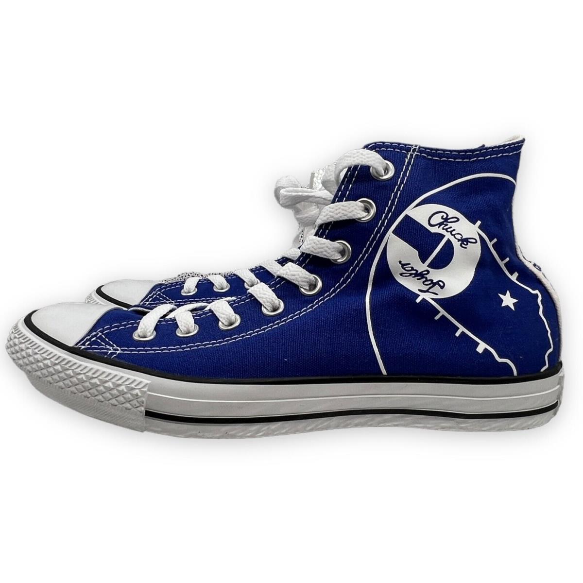 Converse Shoes Mens 8 Blue Chuck Taylor Columbus Indiana Limited Edition