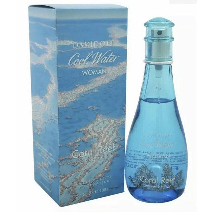 Davidoff Cool Water Coral Reef Women`s 3.4OZ