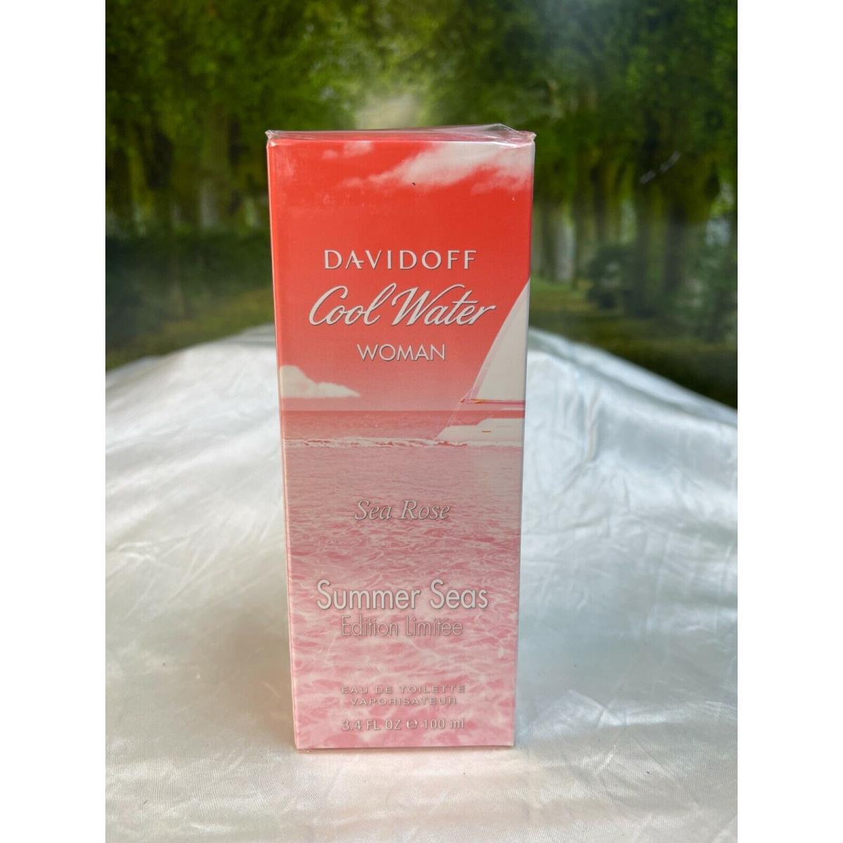 Cool Water Woman Summer Rose Limited Sea Edition 100ml Edt Spray by Davidoff