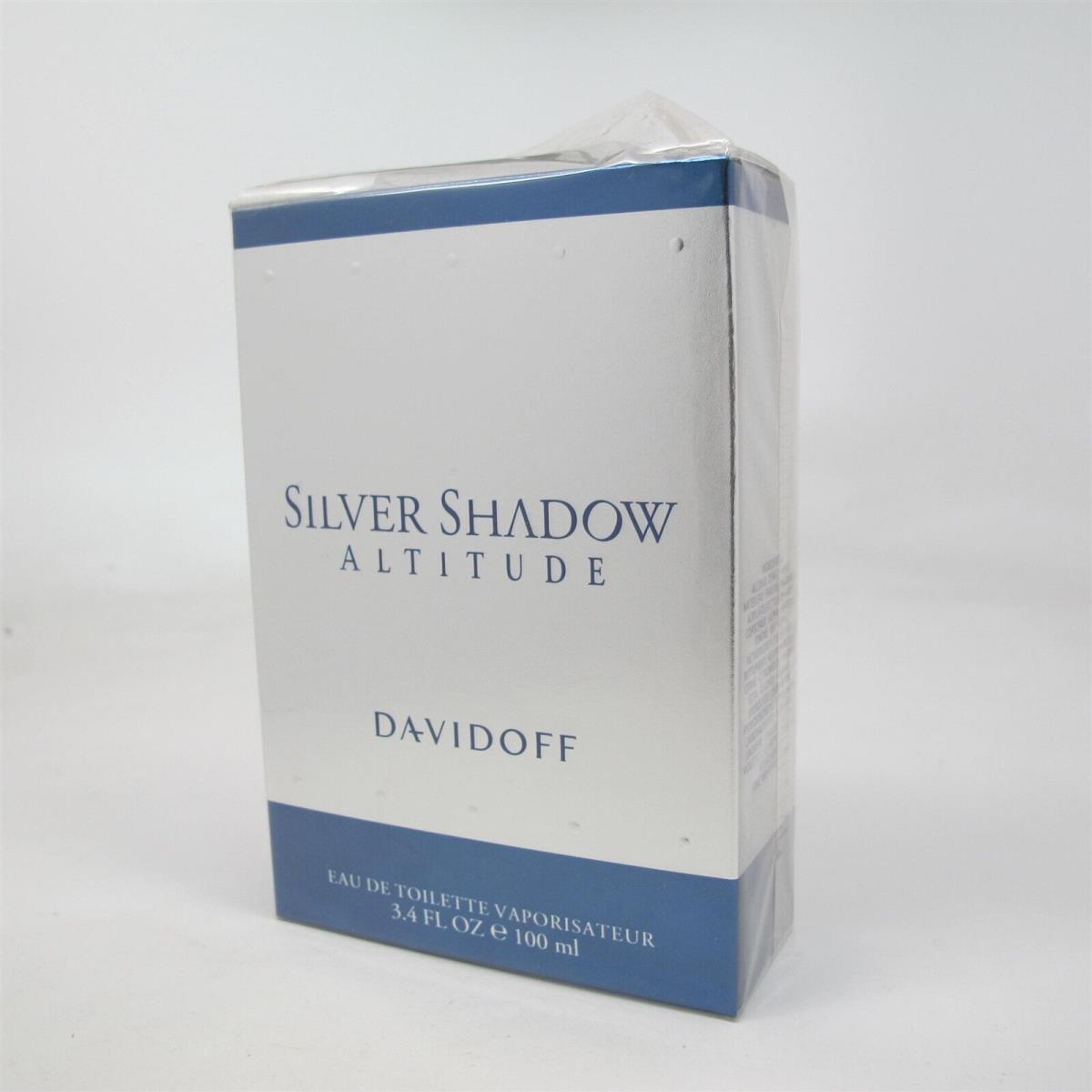 Silver Shadow Altitude by Davidoff 100 Ml/ 3.4 oz Eau de Toilette Spray