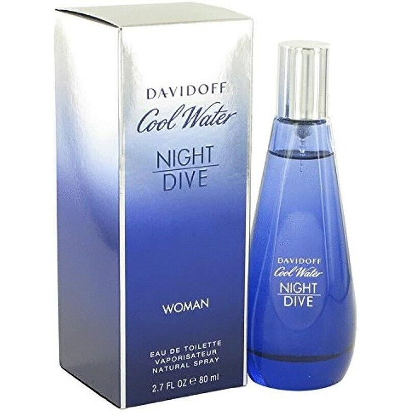 Coolwater Night Dive By Davidoff 2.7 oz 80ml Eau de Toilette Spray