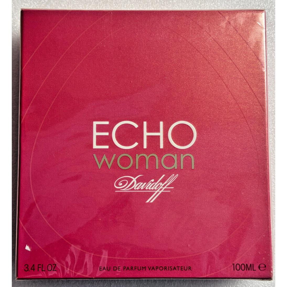 Davidoff Echo Woman 3.4 oz Eau De Parfum Spray