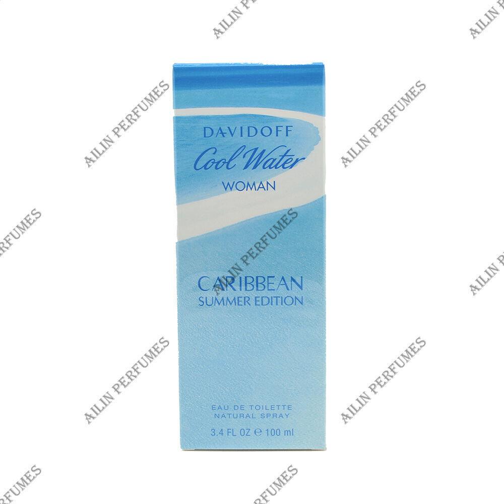 Cool Water Caribbean Summer Edtion by Davidoff 3.4 oz 100 ml Edt Spray Women