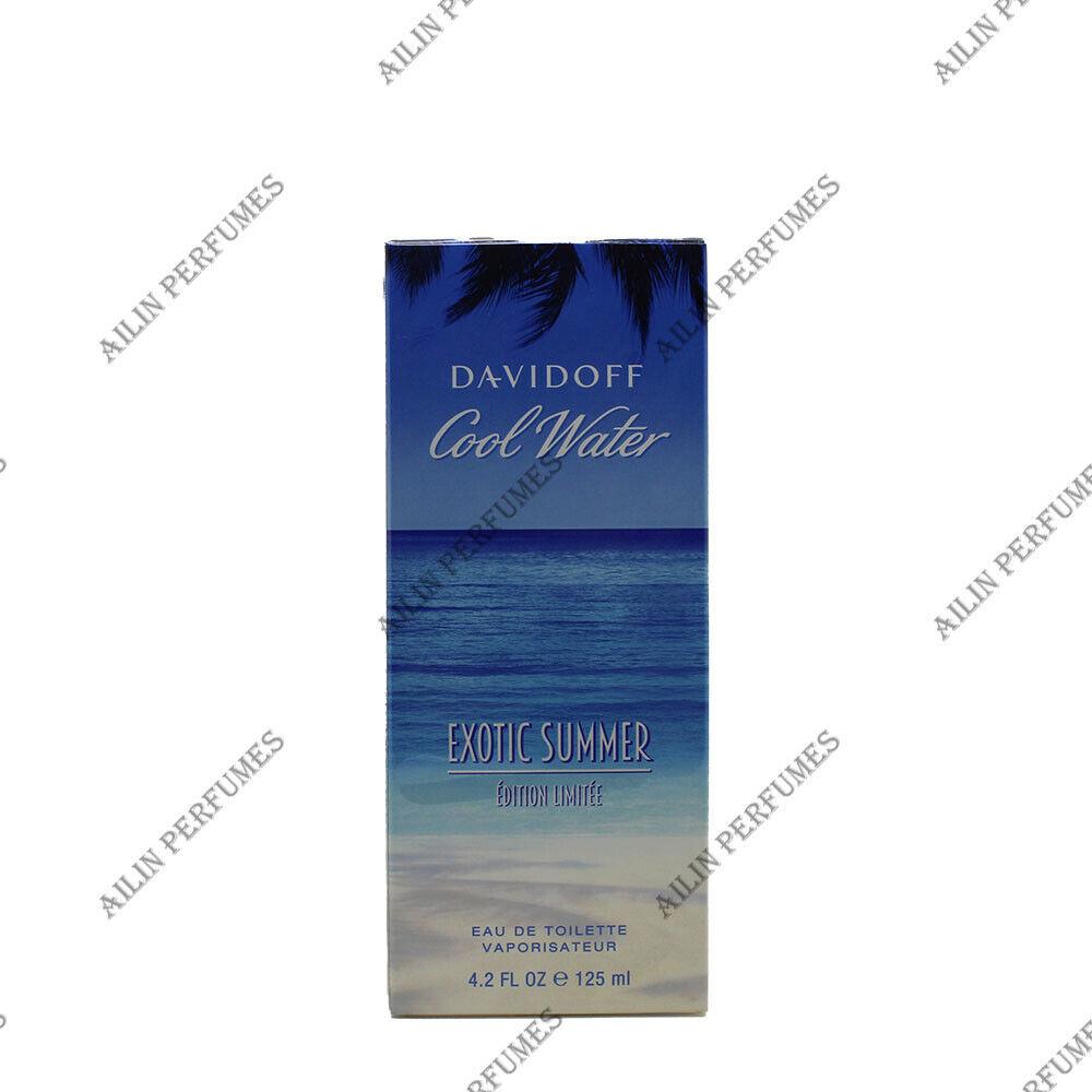 Cool Water Exotic Summer by Davidoff 4.2 oz 125 ml Eau de Toilette Spray Men