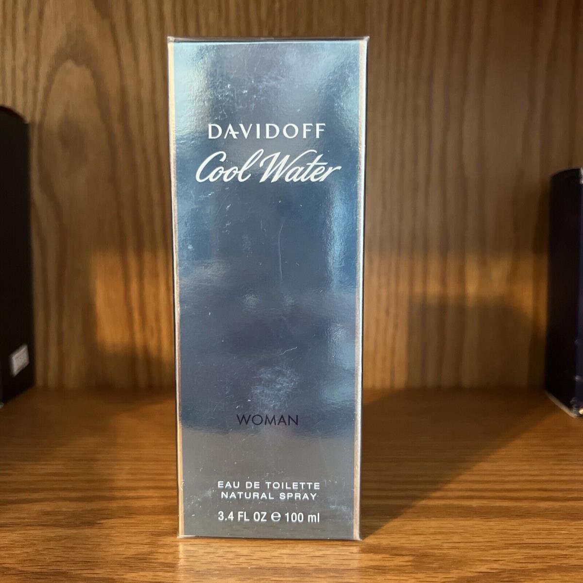 Cool Water By Davidoff Eau De Toilette For Women Spray 3.4 oz/100 ml