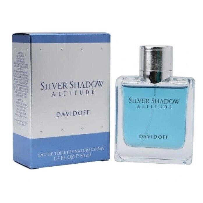 Silver Shadow Altitude by Davidoff 1.7 oz 50 ml Edt Spray For Men