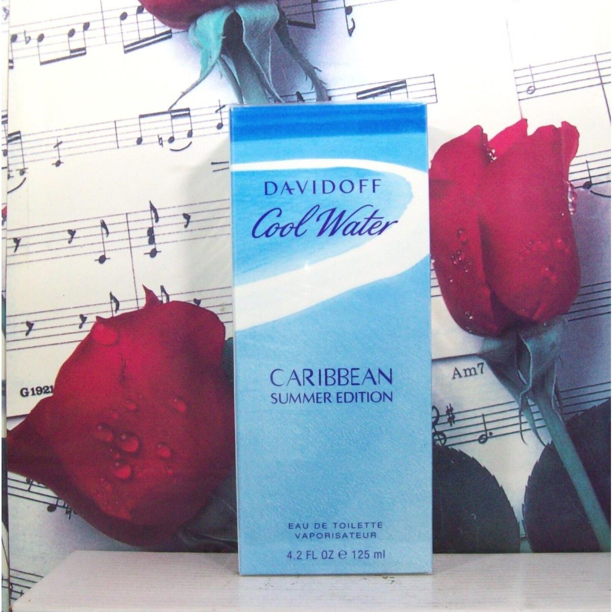 Davidoff Cool Water Caribbean Summer Edition Edt Spray 4.2 Oz. Box