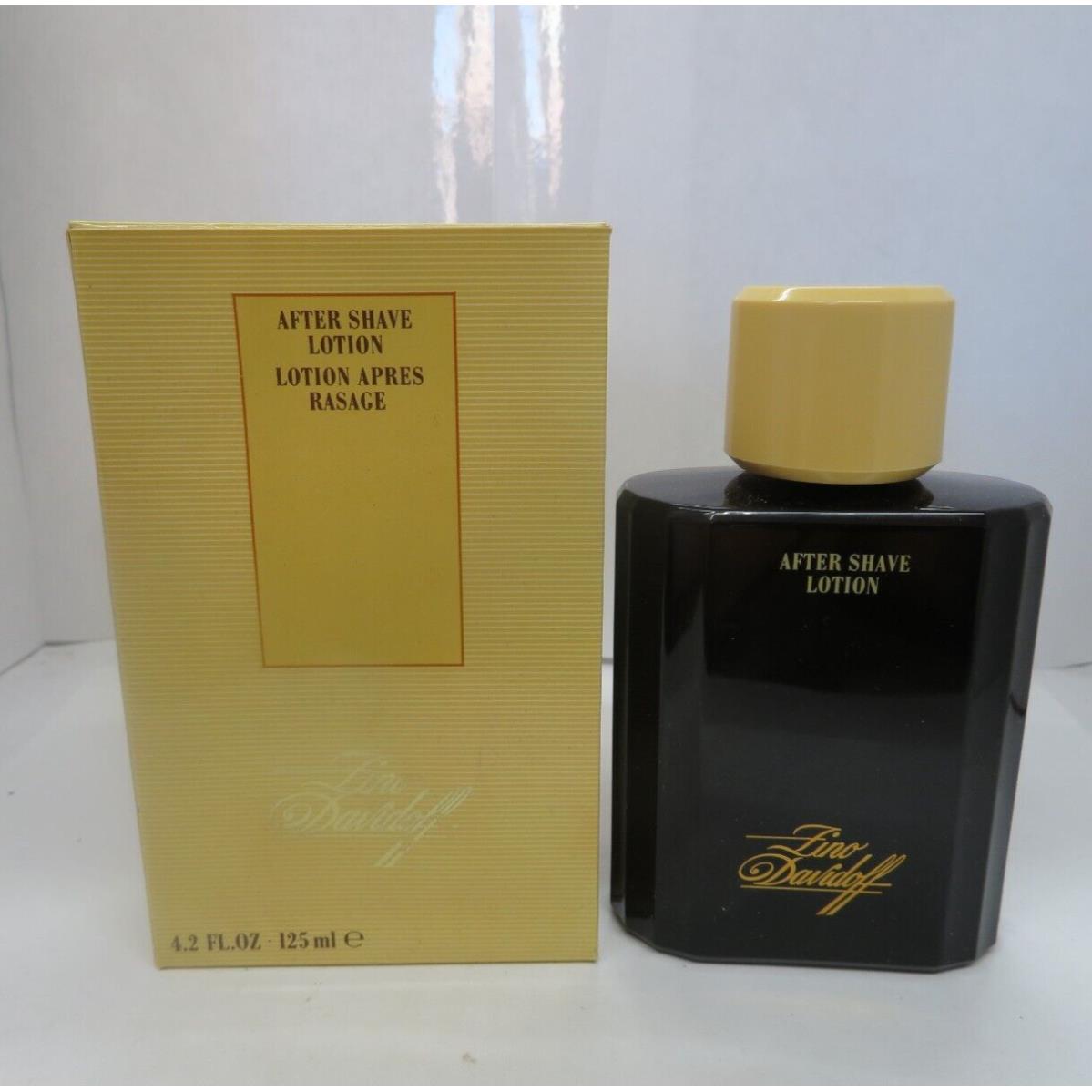 Zino Davidoff 4.2 FL OZ/125 ML After Shave Lotion For Men Rare