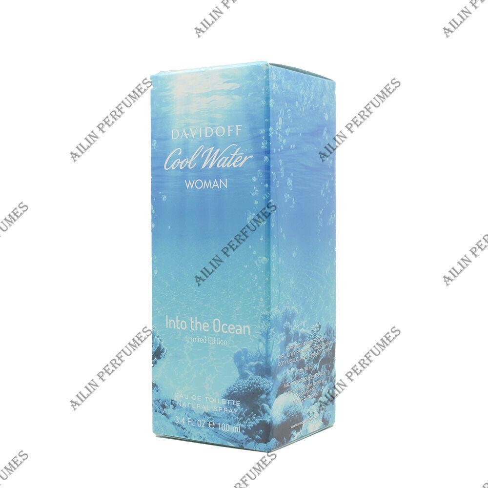 Cool Water Into The Ocean by Davidoff 3.4 oz 100 ml Eau de Toilette Spray Women