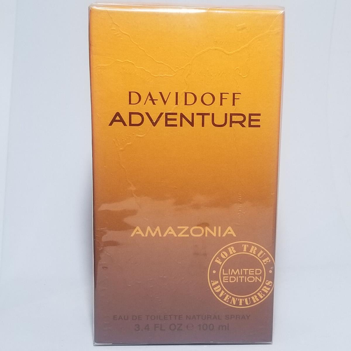 Davidoff Adventure Amazonia Limited Edition Edt Spray For Men 3.4 Oz 100 ml