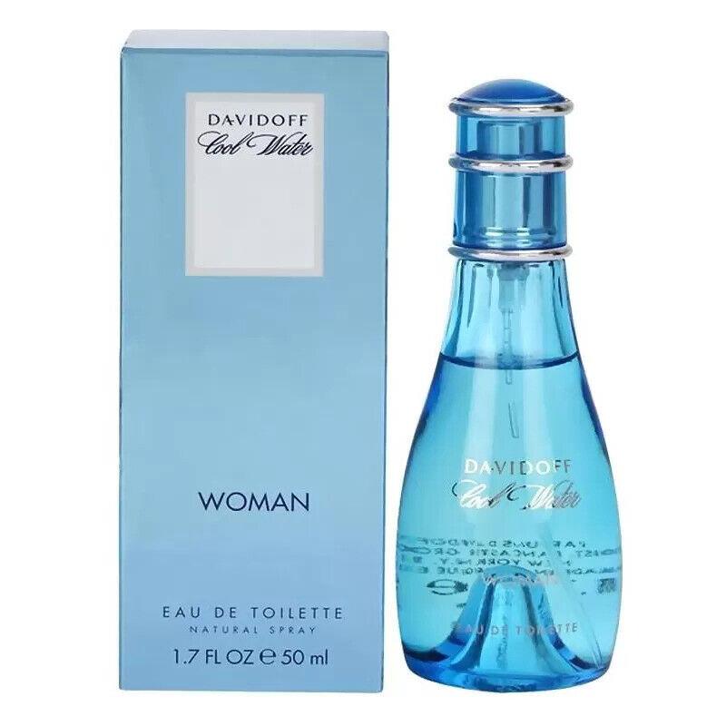 Cool Water by Davidoff 1.7 oz 50 ml Edt Spray For Women Vintage Formulation