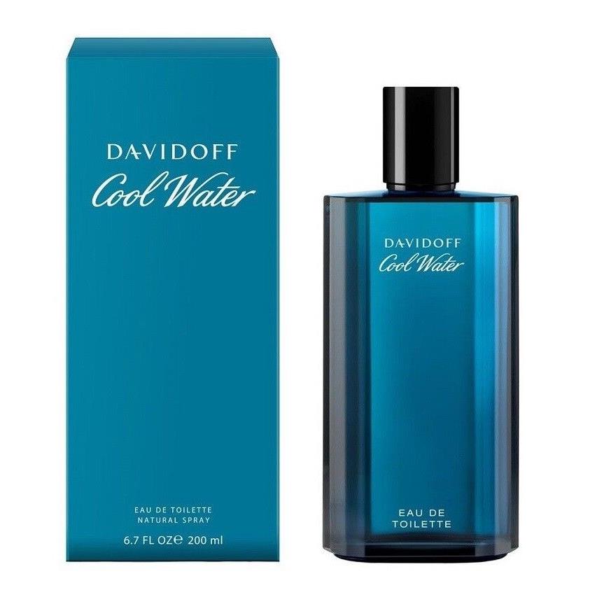 Cool Water By Davidoff Men 6.7 oz 200 ml Eau De Toilette Spray