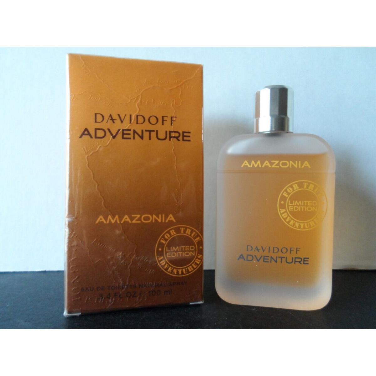 Davidoff Adventure Amazonia 3.4 oz / 100 ml Edt Spray Rare