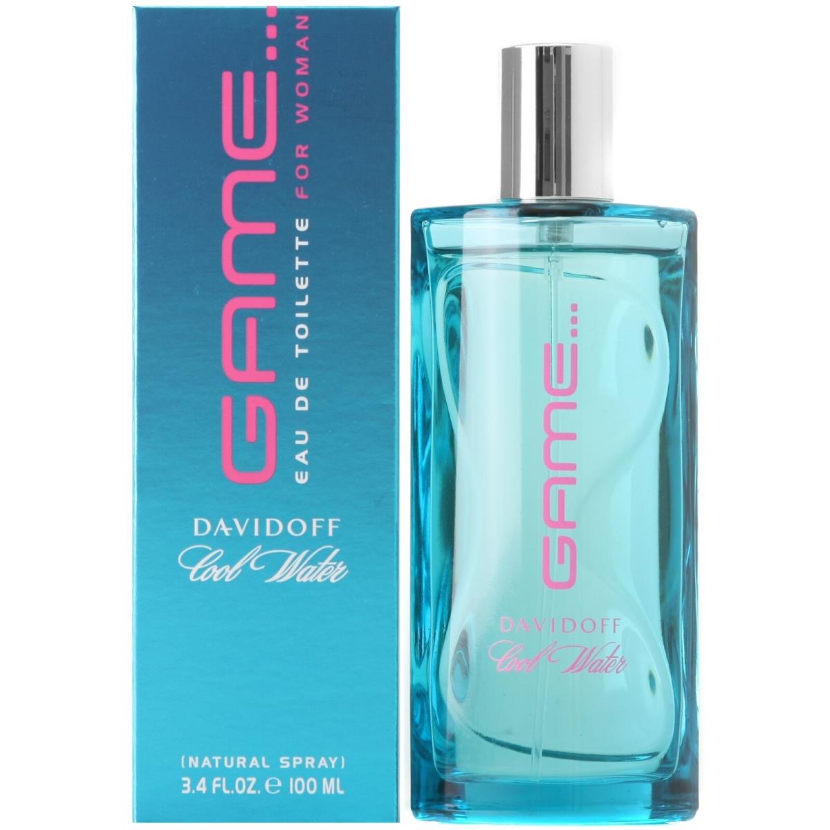 Cool Water Game by Davidoff For Women 3.4 oz Eau de Toilette Spray