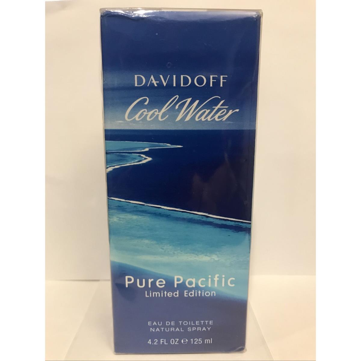 Davidoff Cool Water Pure Pacific Limited Edition 4.2 OZ Eau De Toilette Spray