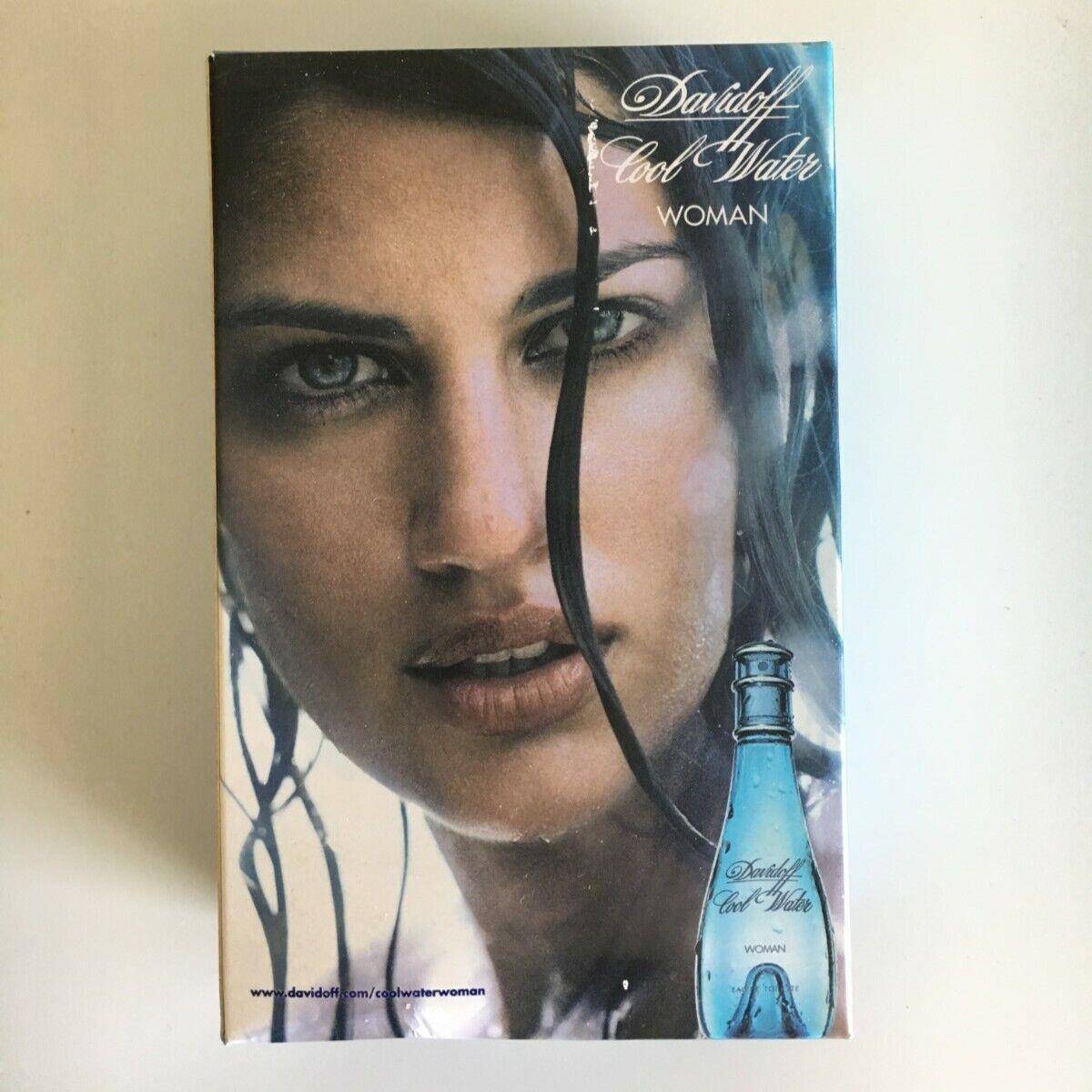 Davidoff Cool Water Woman Eau De Toilette Spray 1.7 oz and Body Lotion Set