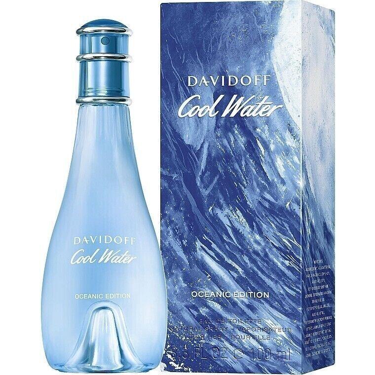 Cool Water Oceanic Edition Davidoffwoman Edt Spray 3.4 oz-100 ml