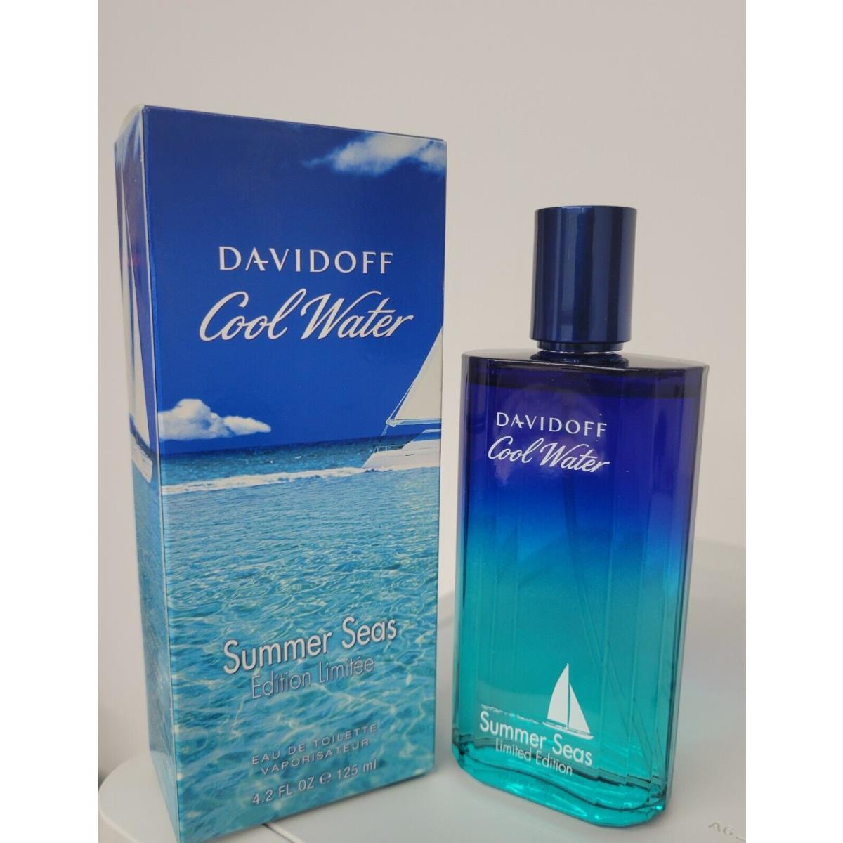 Davidoff Cool Water Summer Seas 4.2oz Men`s Eau de Toilette Limited Edition