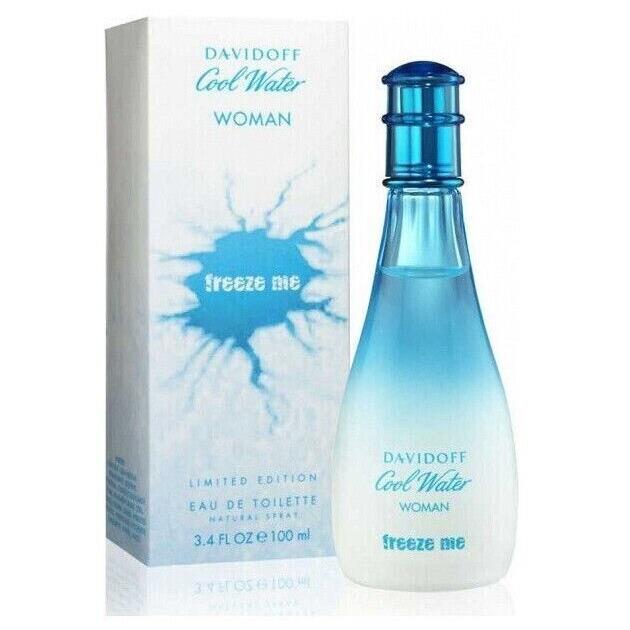 Cool Water Freeze Me by Davidoff 3.4oz -100 ml Edt Spray Sealed