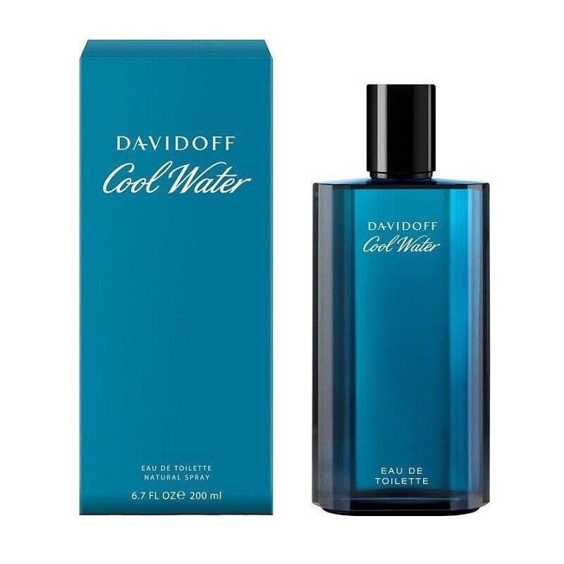 Cool Water Davidoff Men 6.7 oz 200 ml Eau De Toilette Spray