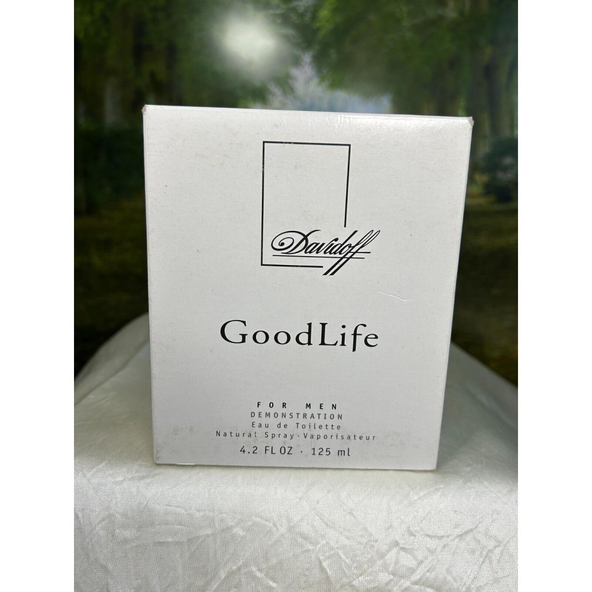 Davidoff Goodlife For Men 125ML Edt Vintage Spray with White Box