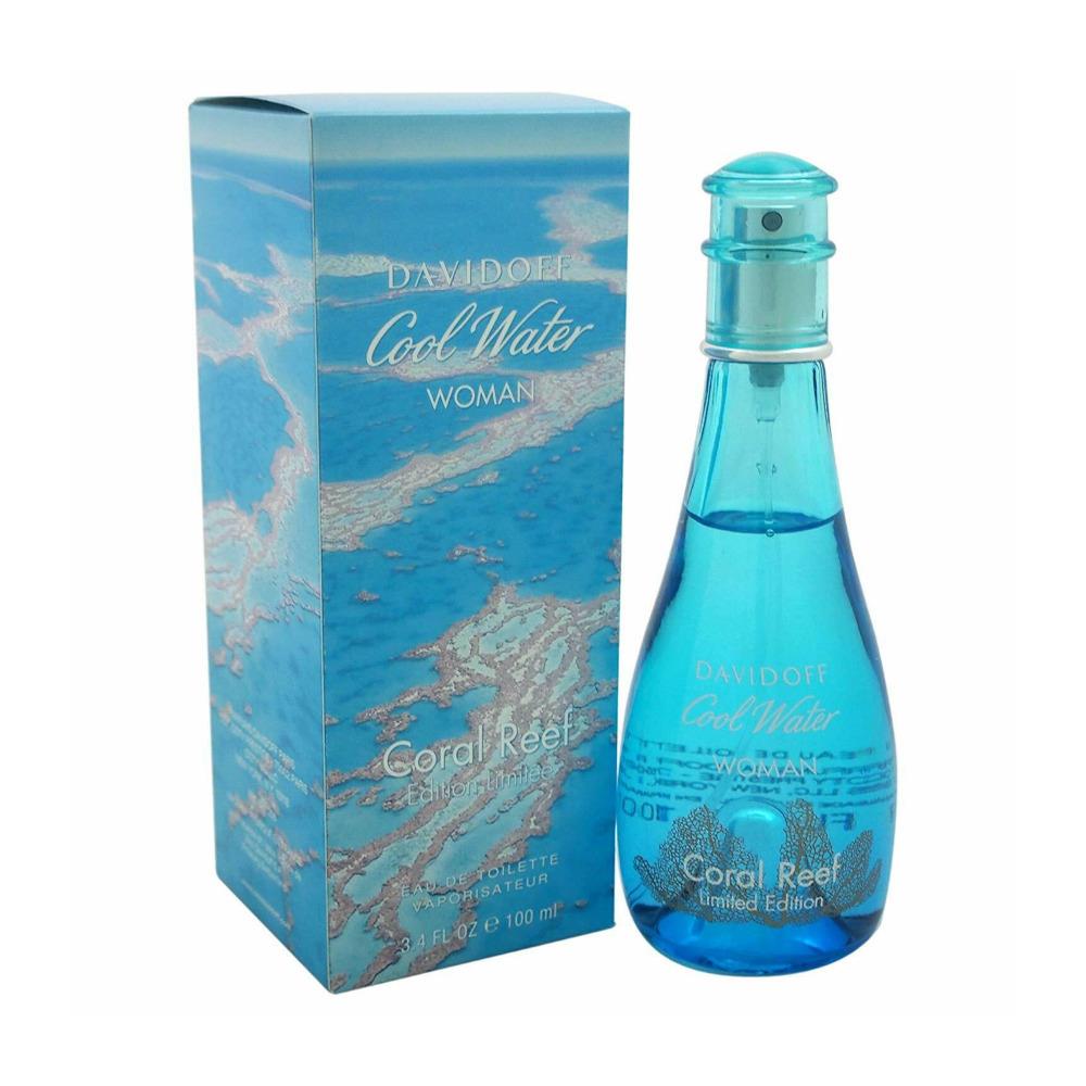 Davidoff Cool Water Coral Reef Edt Spray Limited Edition 3.4 Ounce