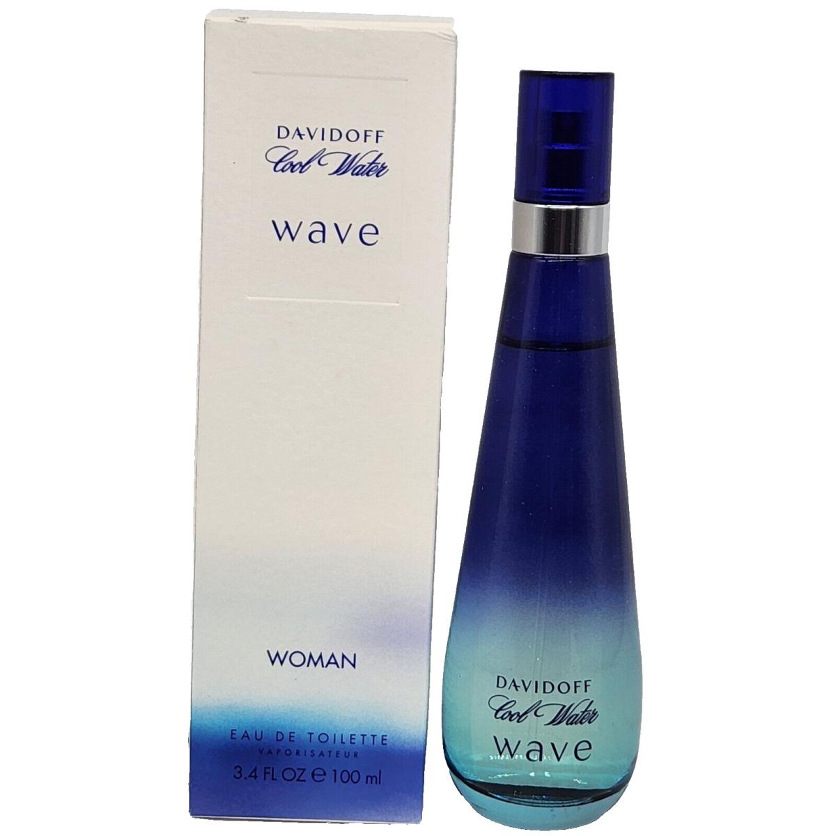 Davidoff Wave Cool Water For Woman Eau de Toilette Spray 3.4 fl oz