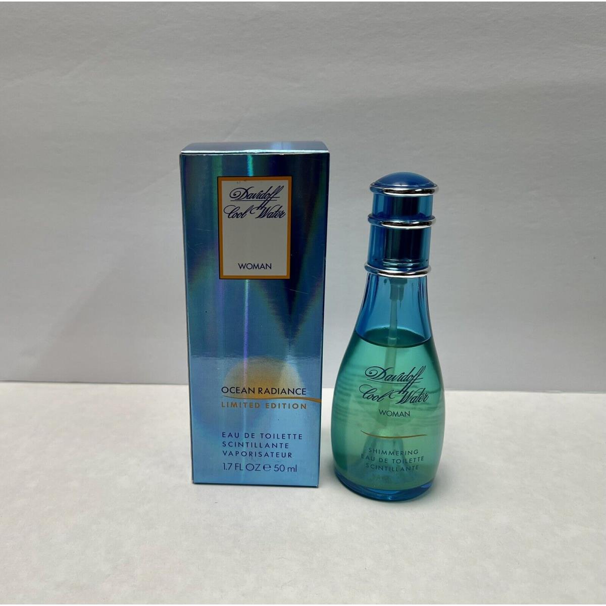 Cool Water Davidoff Ocean Radiance Limited Edition Women Edt Spray 1.7oz BO22